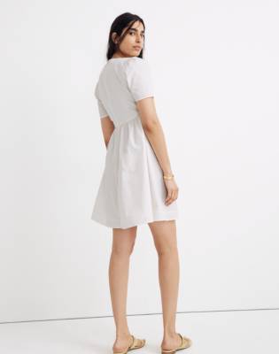 Women's Tie-Front Mini Dress | Madewell